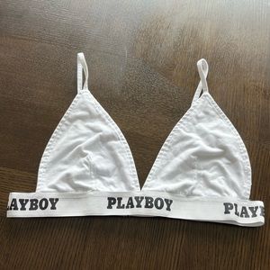 playboy x missguided triangle bralette